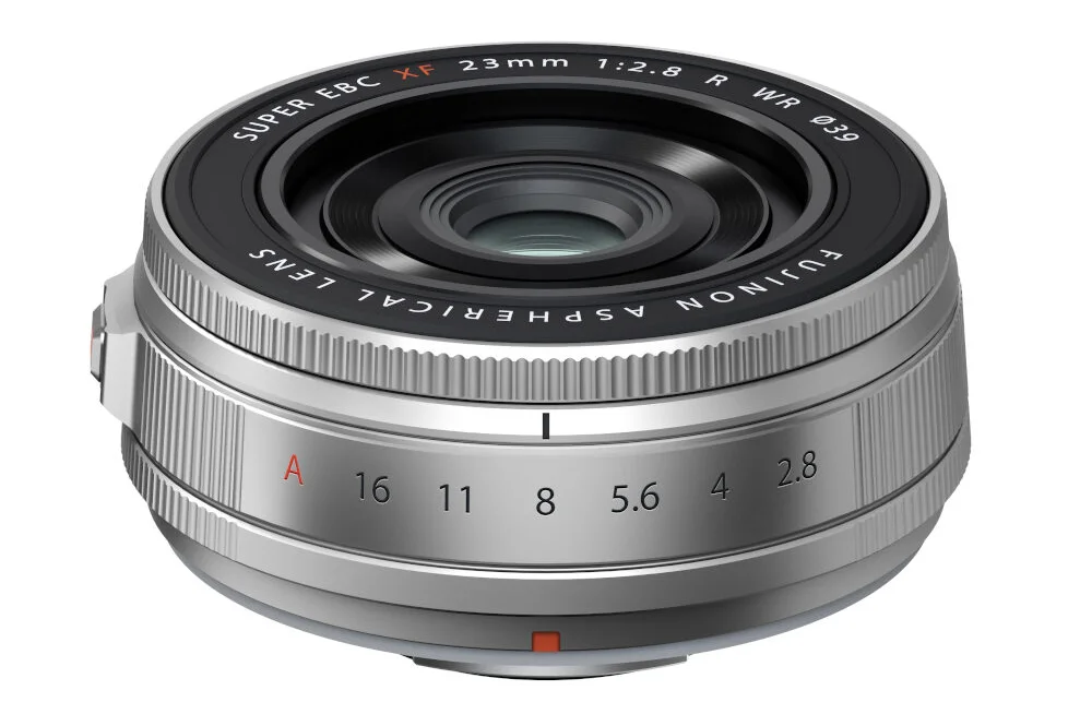 Fujinon XF 23mm f/2.8 R WR Pancake objectief